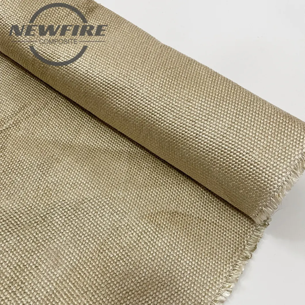 Vermiculite Coated Fiberglass Cloth for High Temperature Welding Protective Fireproof From China High Quality Vermiculite Coated Fiberglass Fabric