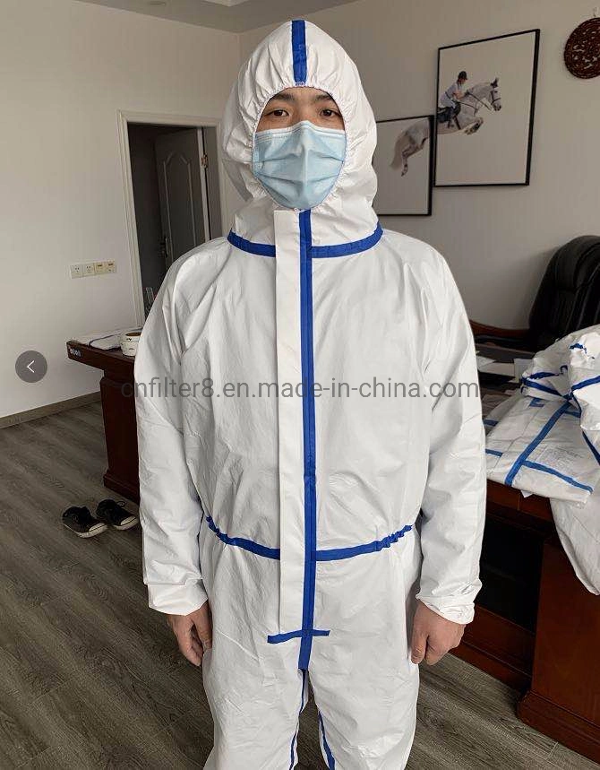 Factory Price Disposable Medical Protective Suit Cloth Coverall