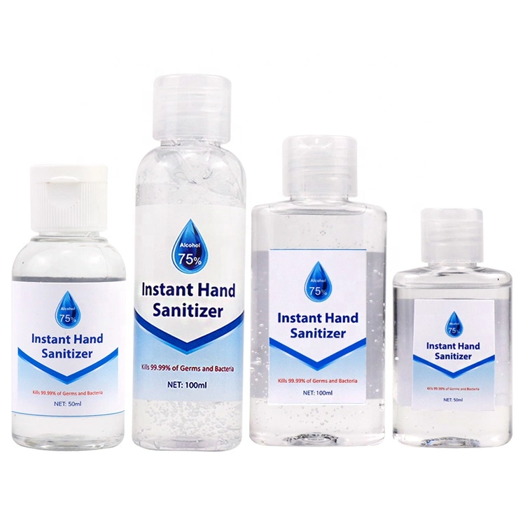 Alcohol Instant Hand Sanitzer Wash-Free Disinfect Gel 75% Alcohol Ethanol Hand Sanitizer