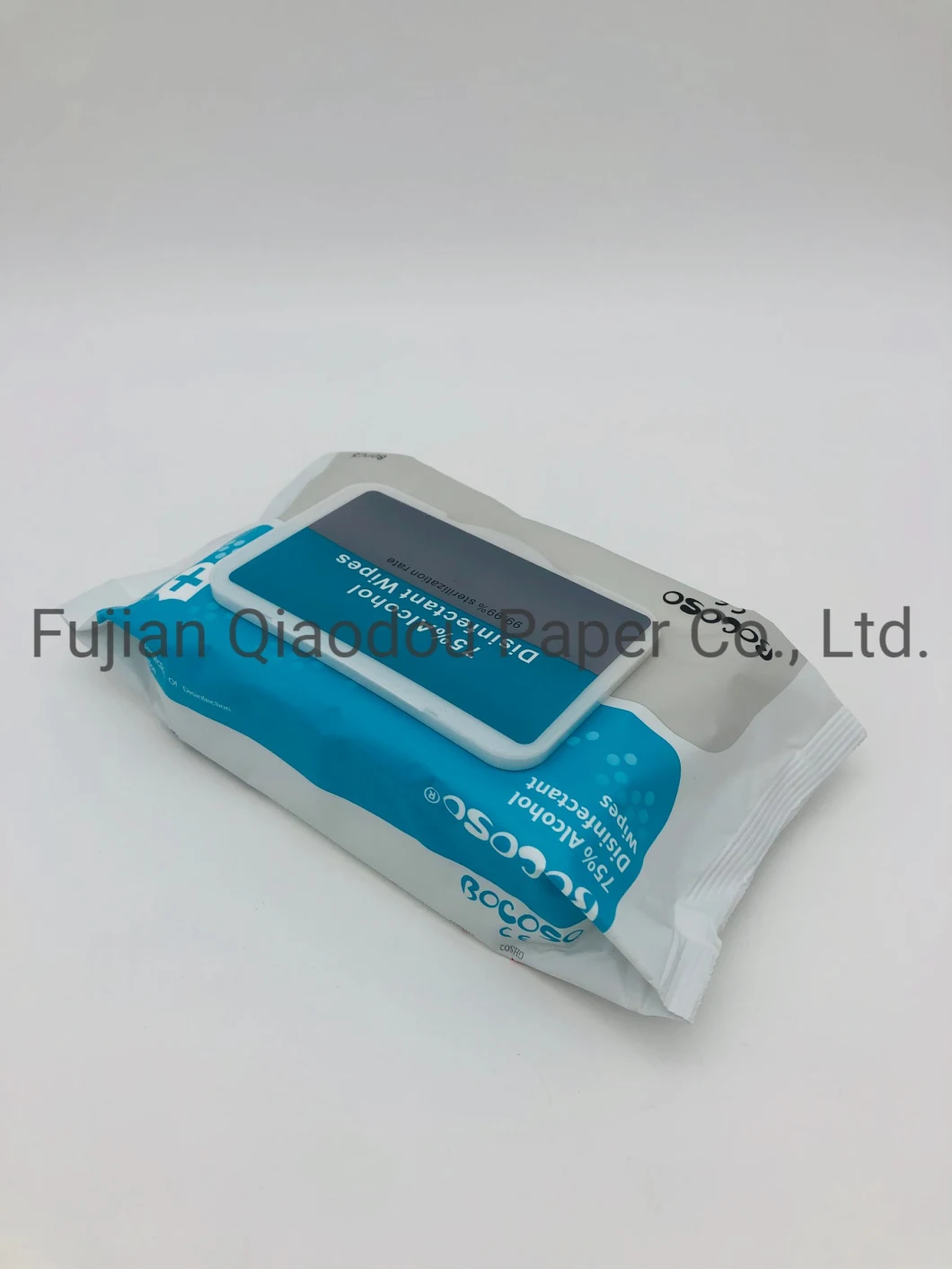 Qiaodou Anti Bacterial 75% Alcohol Antibacterial Hand Sanitizing Disinfectant Water Wet Wipes Non Woven Wipes