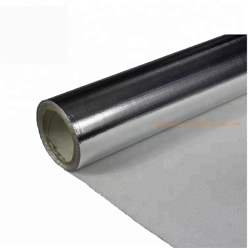 Factory Wholesale High Temperature Protective Aluminum Foil Fiberglass Cloth